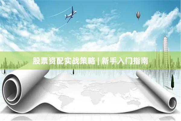 股票资配实战策略 | 新手入门指南